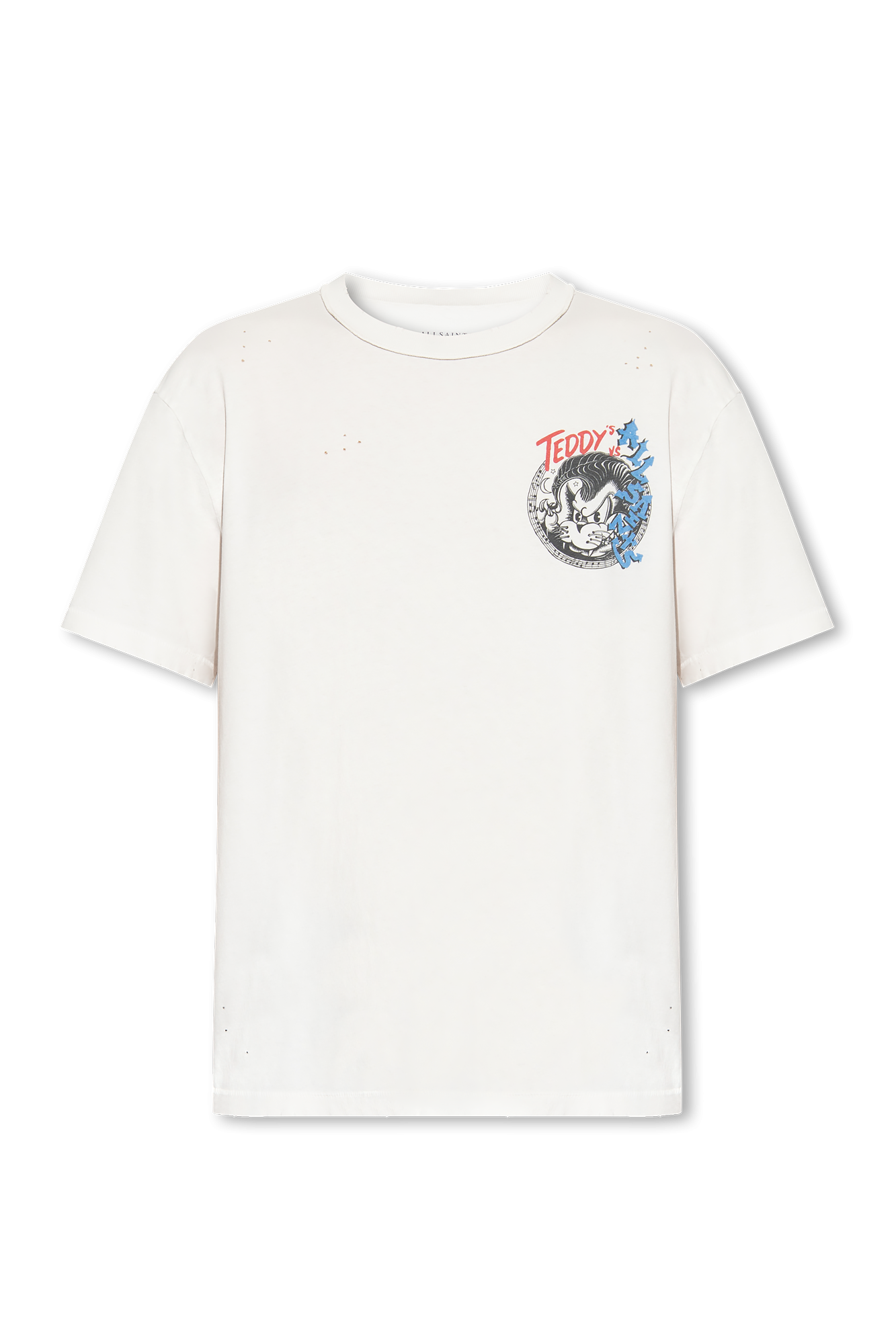 AllSaints 'Stray' printed T-shirt | Men's Clothing | Vitkac